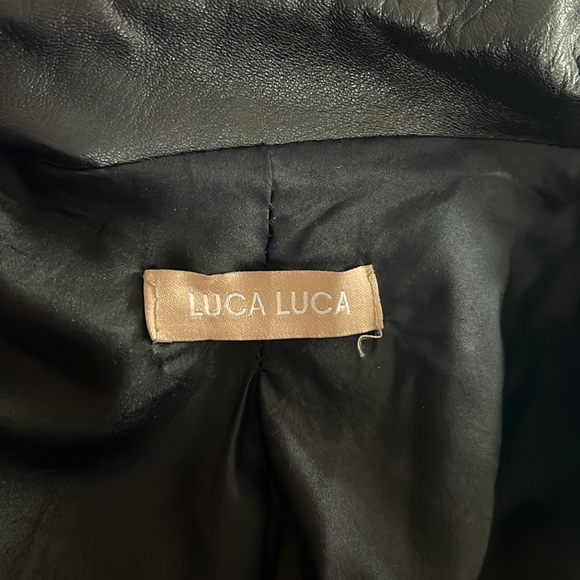 Luca Luca belted lamb skin trench US8 - Picture 16 of 17